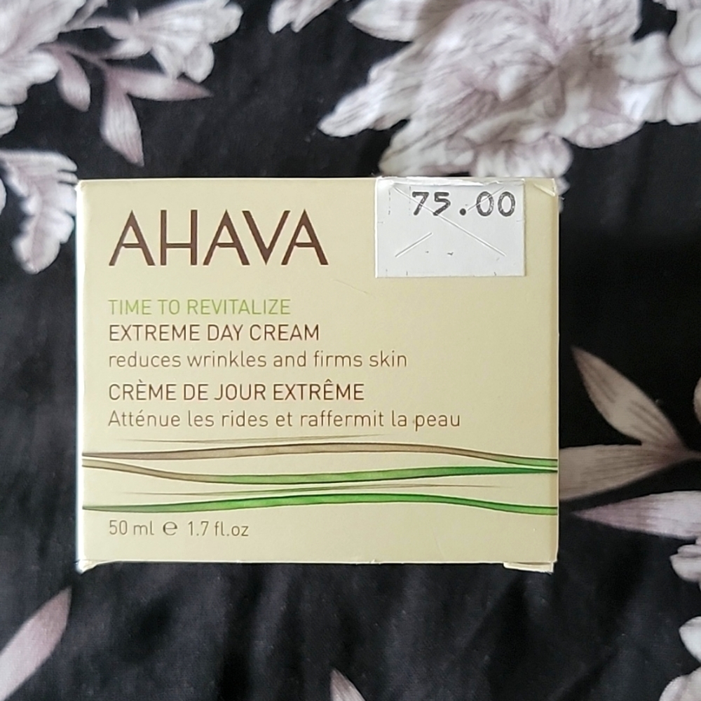 AHAVA Time To Revitalize Extreme Day Creme reduces wrinkles FULL size
